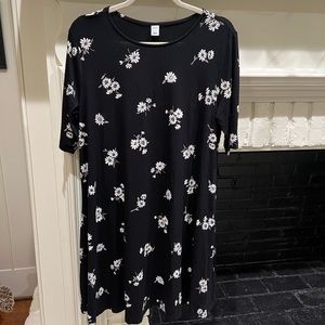 Old Navy swing dress size L